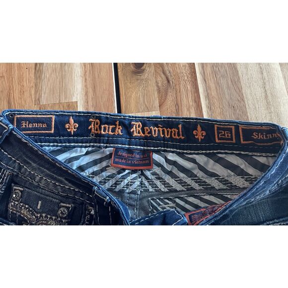 ROCK REVIVAL JISELLE SKINNY JEANS - Picture 5 of 7